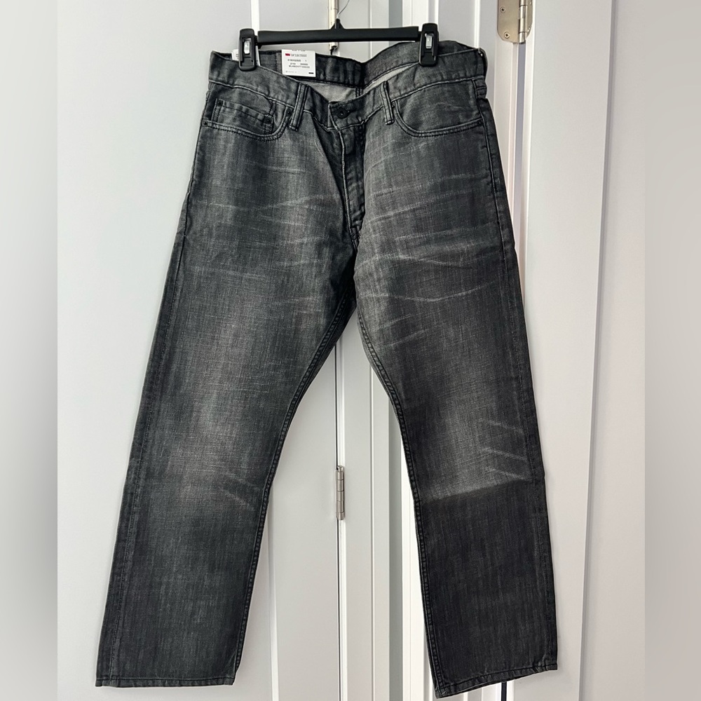NWT Levi’s Faded Black 514 Jeans 36x30